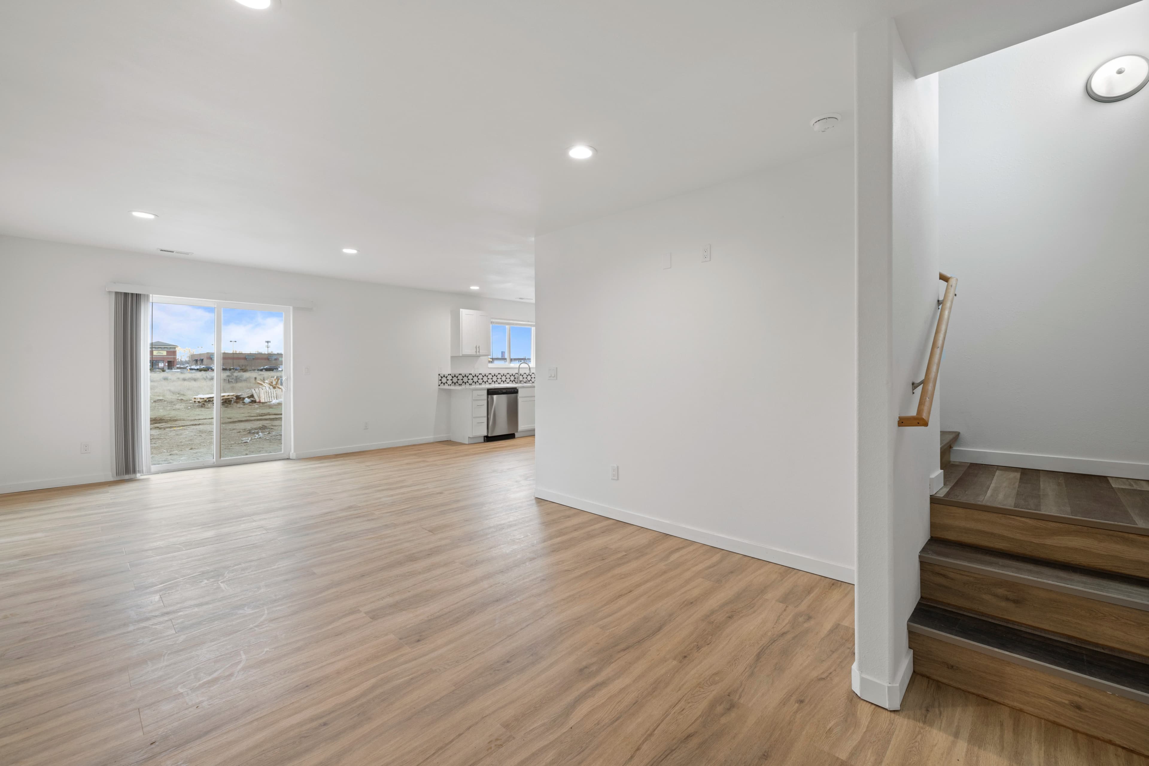 Townhomes in Moses Lake for Traveling Nurses — In-unit laundry and storage area inside a Marina Shore Villas townhome